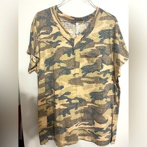 Camo Tunic Shirt